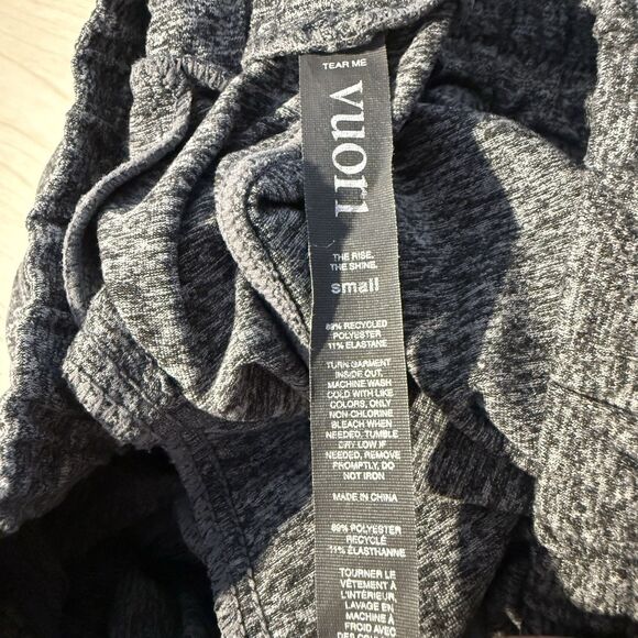 Vuori Ponto Performance Pants Mens S Gray Heather Athleisure Comfort Gym - Picture 6 of 11